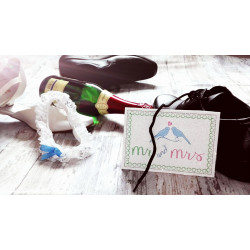 ITH Postkarte & Türschild - Birdie Love